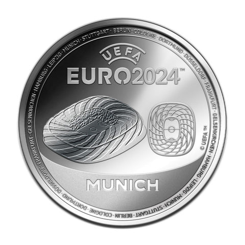 Sonderprägung UEFA EURO 2024™ München Silber