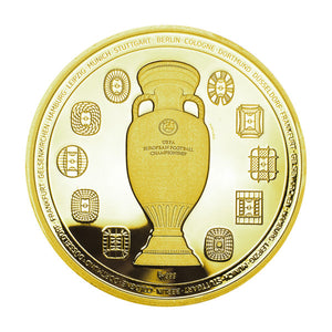 Sonderprägung UEFA EURO 2024™ Pokal Gold