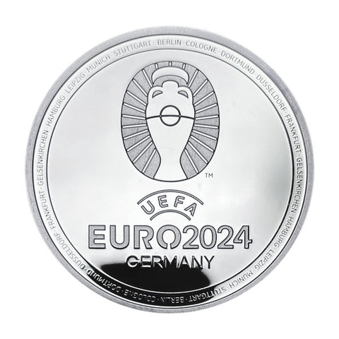 Sonderprägung UEFA EURO 2024™ Pokal Silber