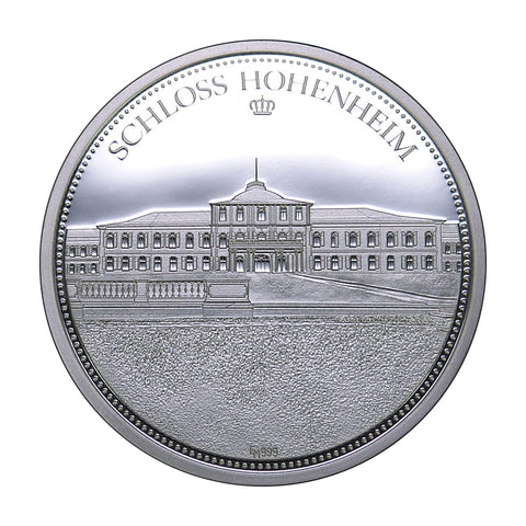 Auf den Spuren der Monarchie Silber, Motiv 2 Schloss Hohenheim