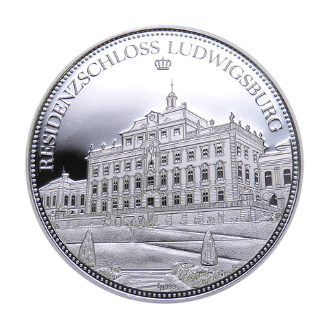 Auf den Spuren der Monarchie Silber, Motiv 1 Residenzschloss Ludwigsburg