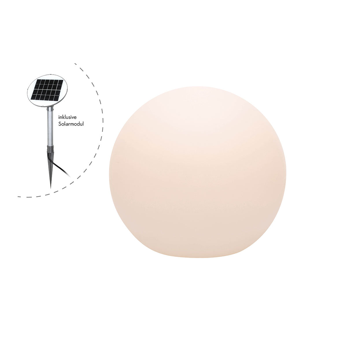 Leuchtkugel, Solar, 40 cm