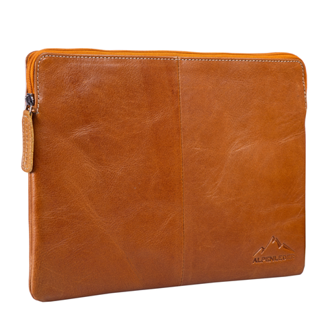 MacBook / iPad Sleeve SPEZI 13" in der Farbe Cognac