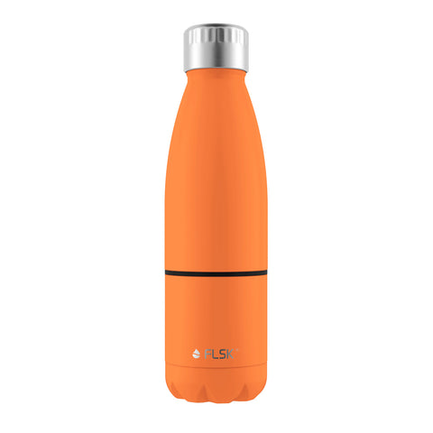 FLSK Trinkflasche mit Becher 700ml - Trail Orange - Bild 1