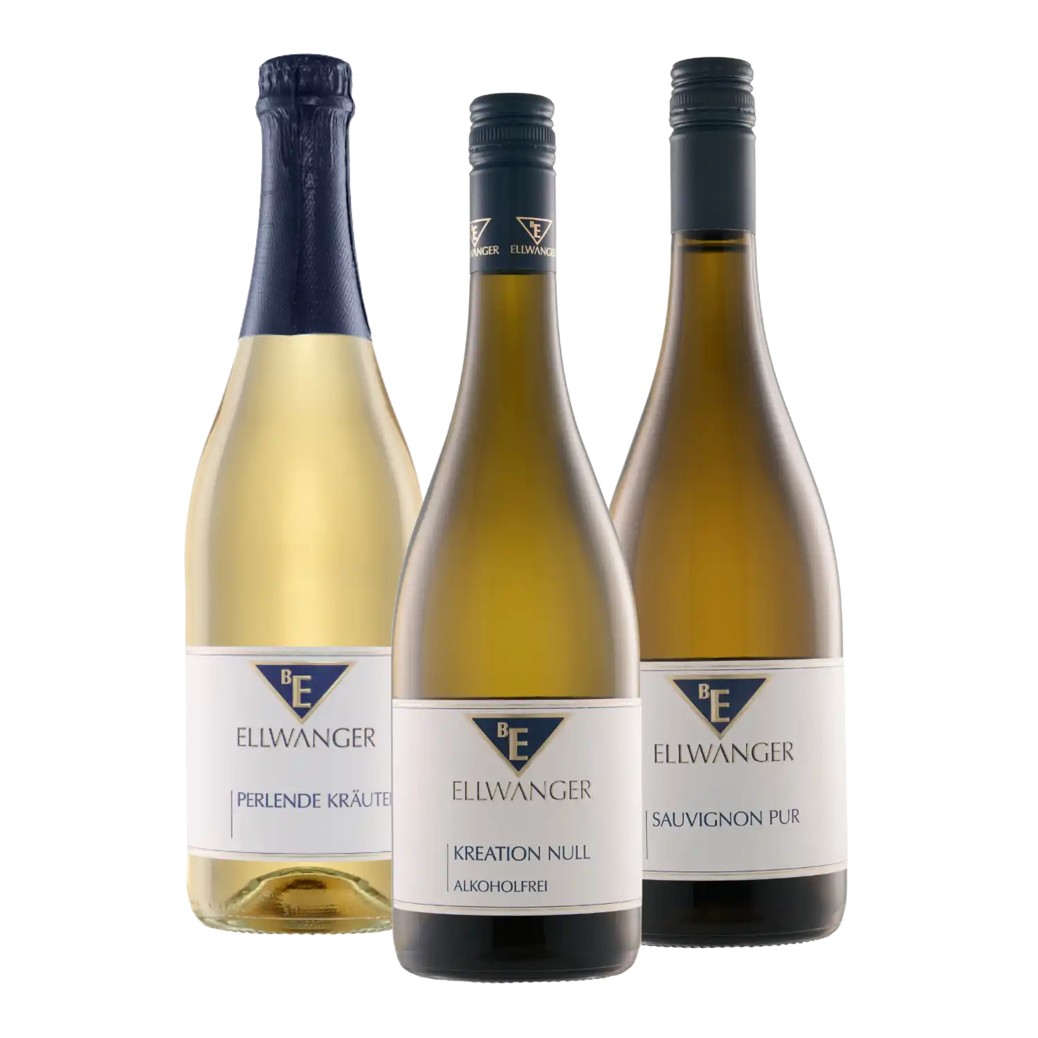 Alkoholfrei Mix - 3er Paket: drei Ellwanger alkoholfreie Weine.