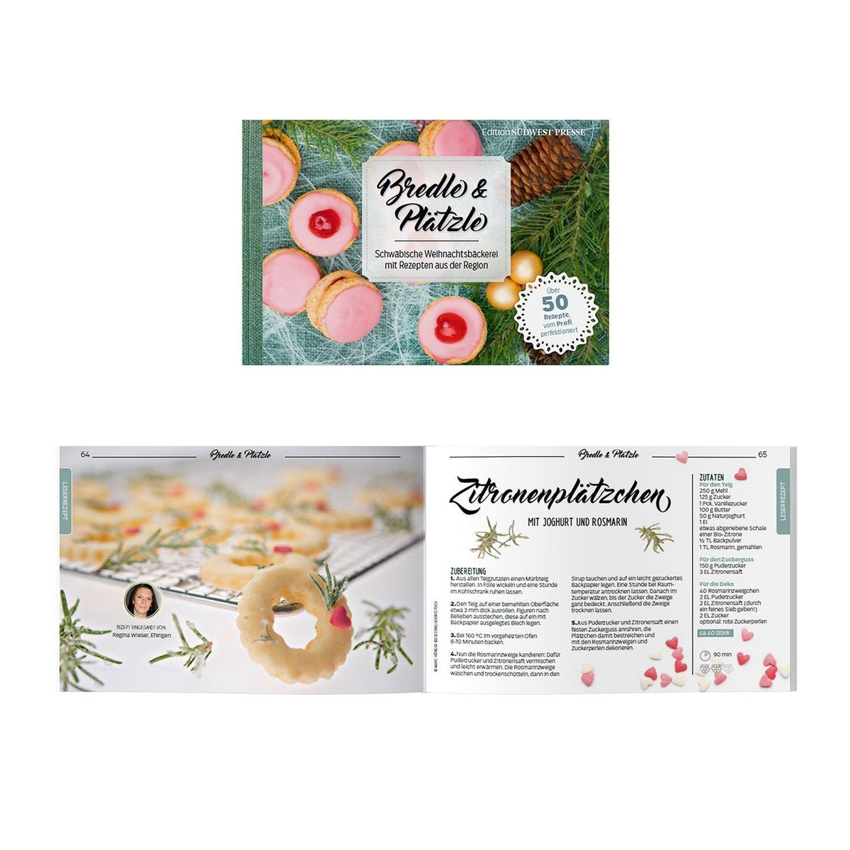 Blick in das Backbuch Bredle & Plätzle Band 2