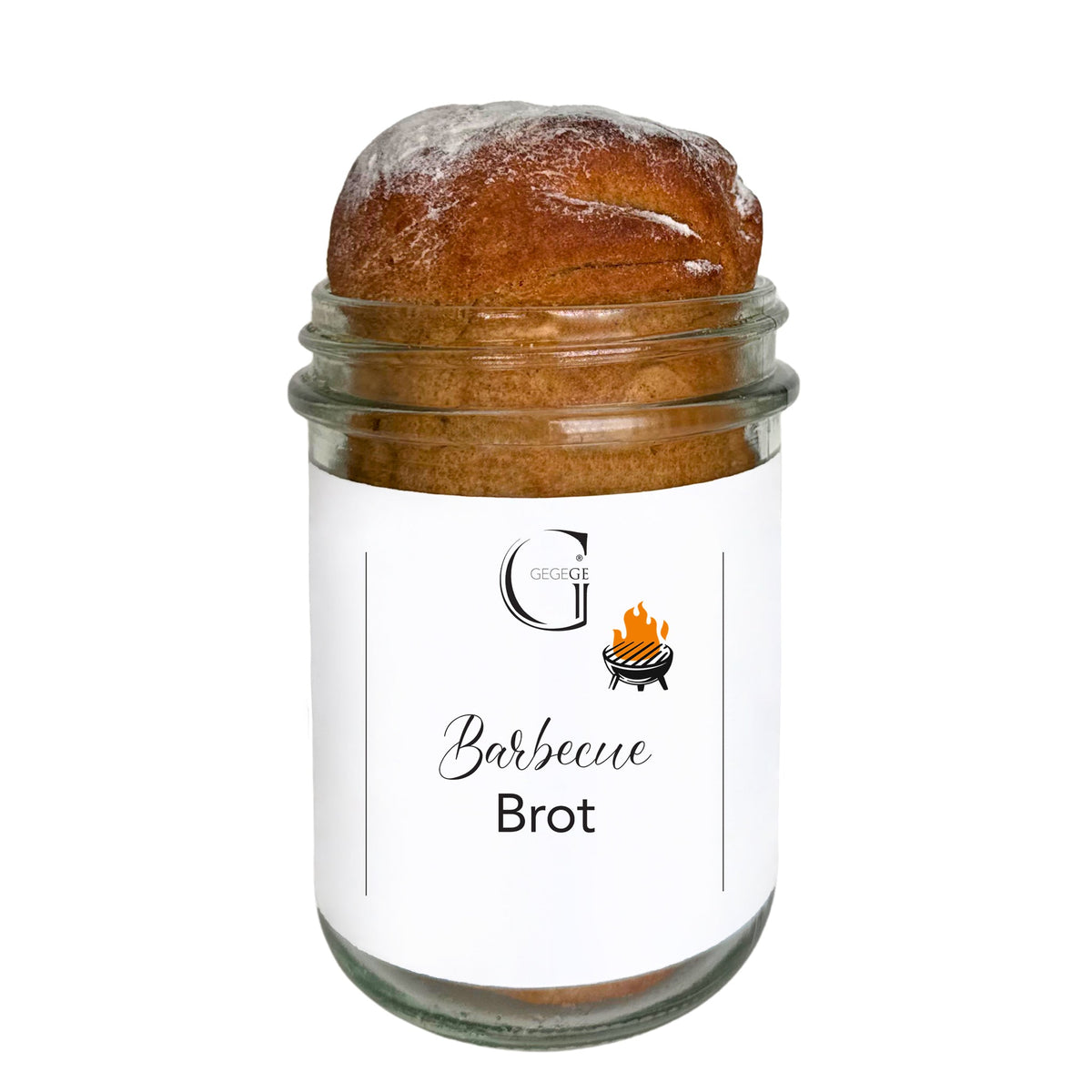Brot im Glas Barbecue