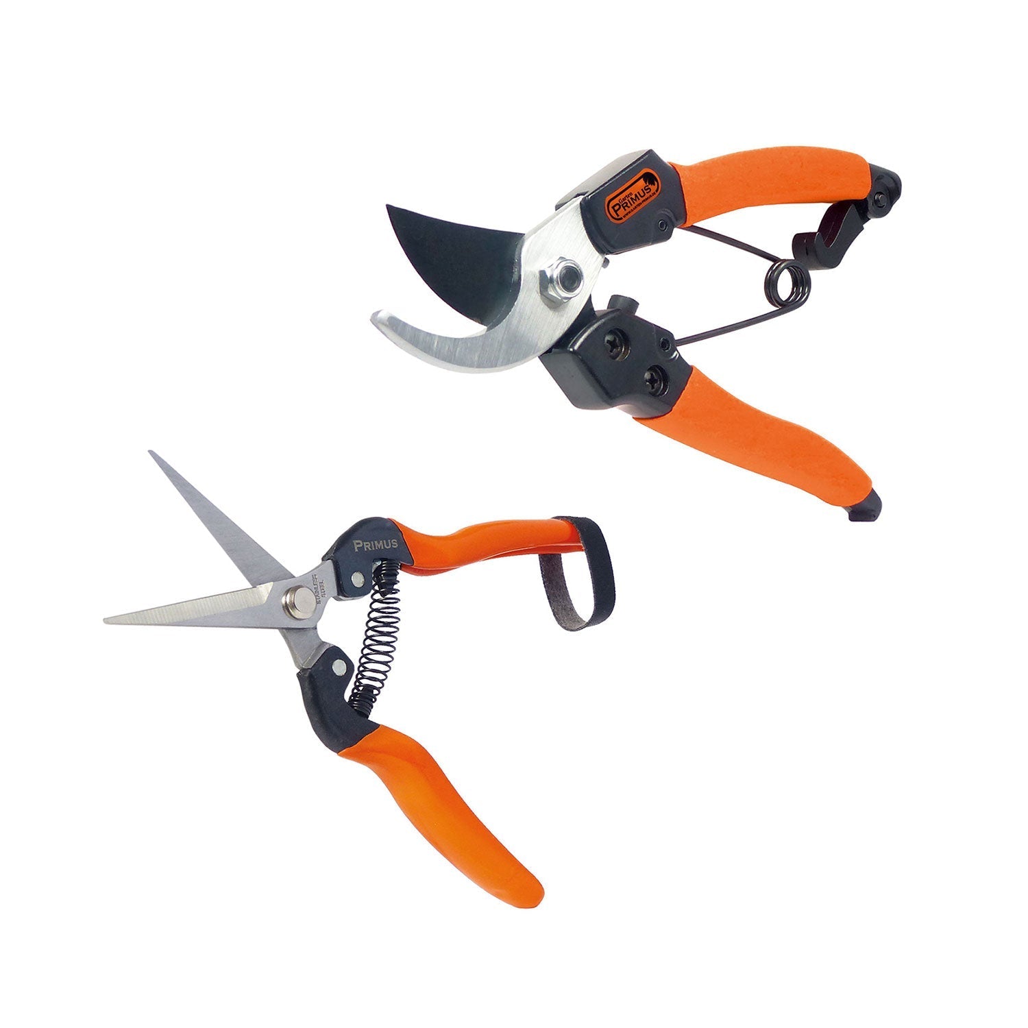 Zwei orangefarbene Damenschere Wunderschere für Frauen im Set.