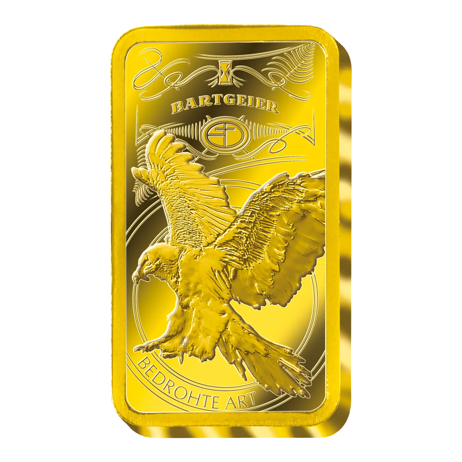 Goldbarren Bedrohte Tierarten Bartgeier