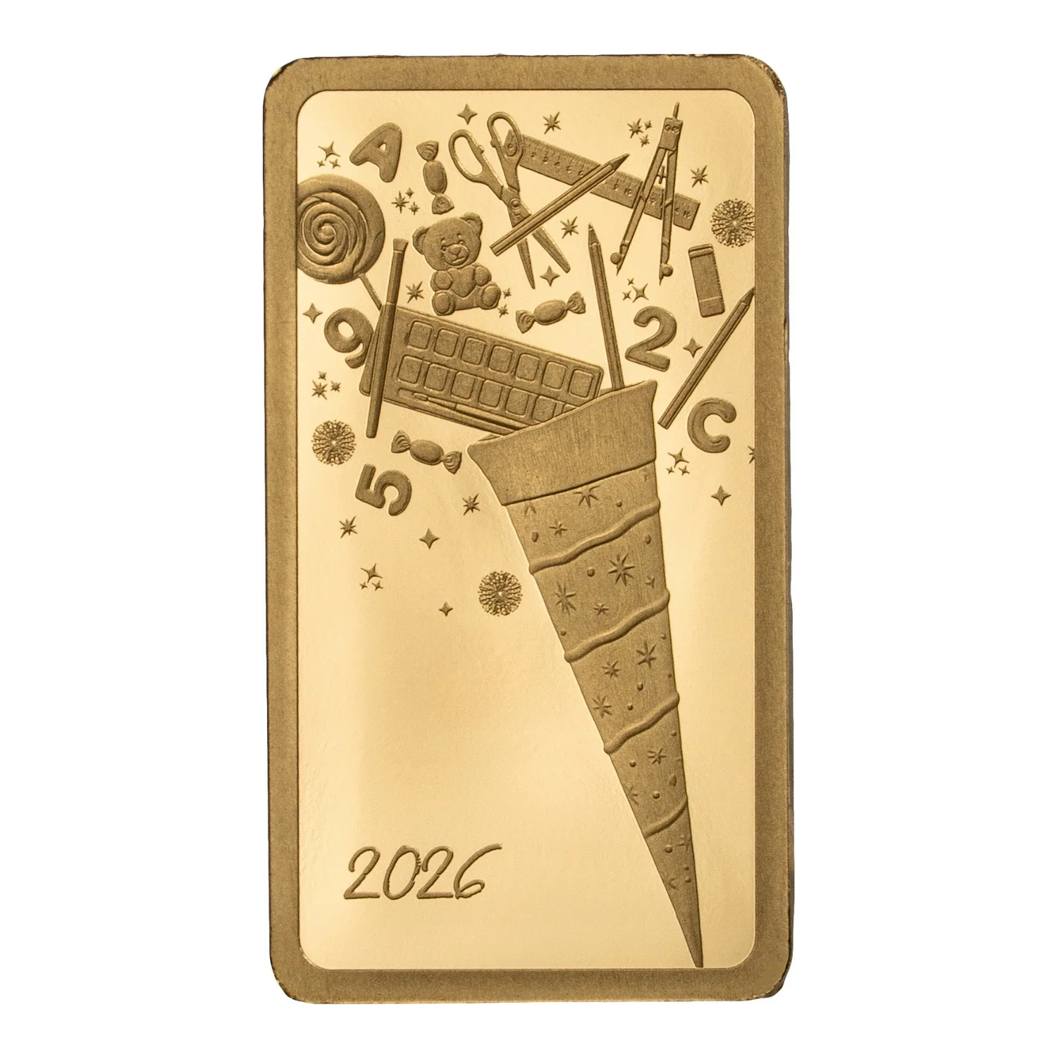 Goldbarren Schultüte