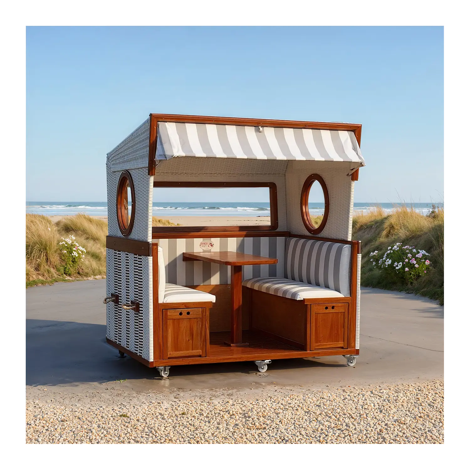 Gosch Lounge Strandkorb 6 Sitzer 