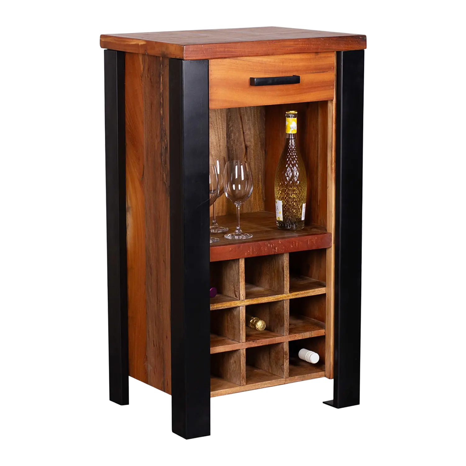 Weinkommode aus Holz Venosa