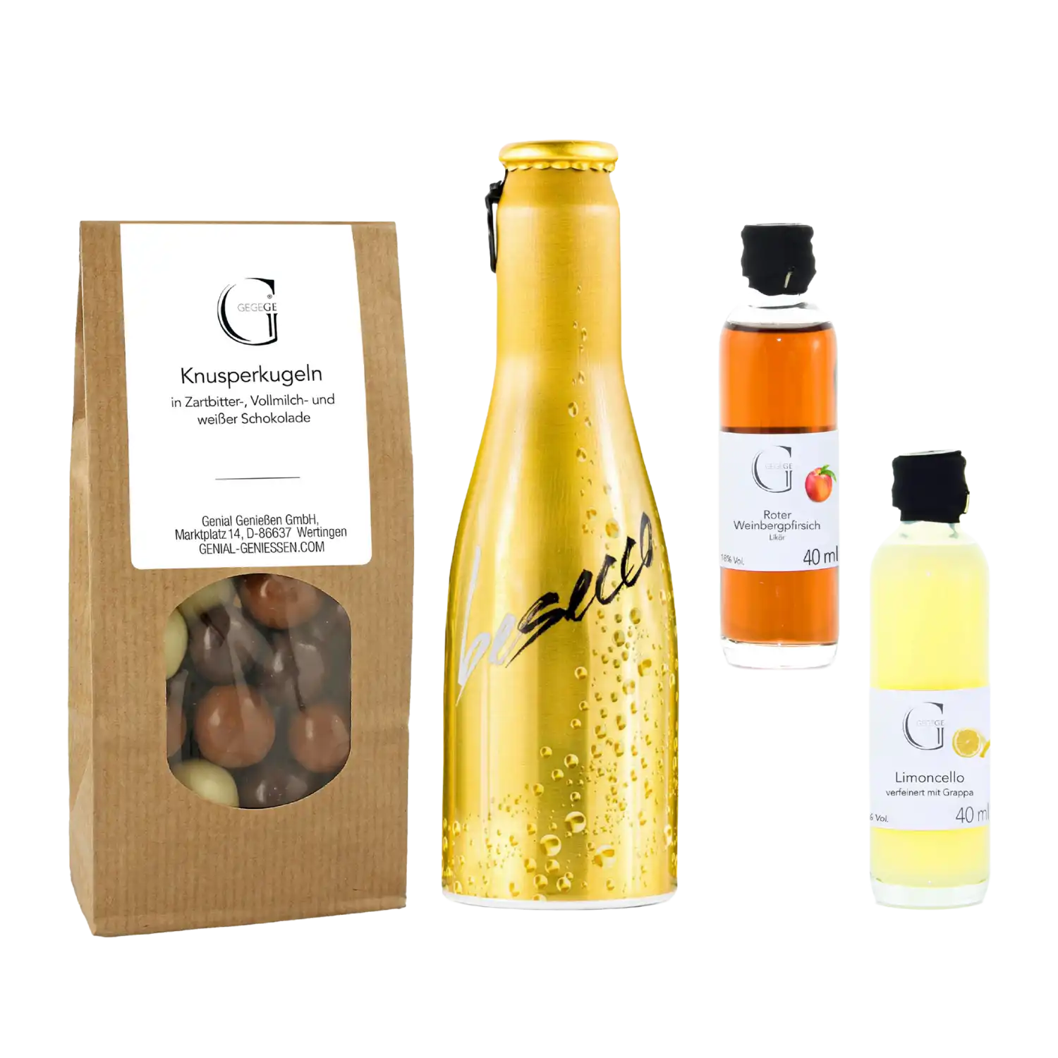 Inhalt des Geschenk Set für den Shoppingtag