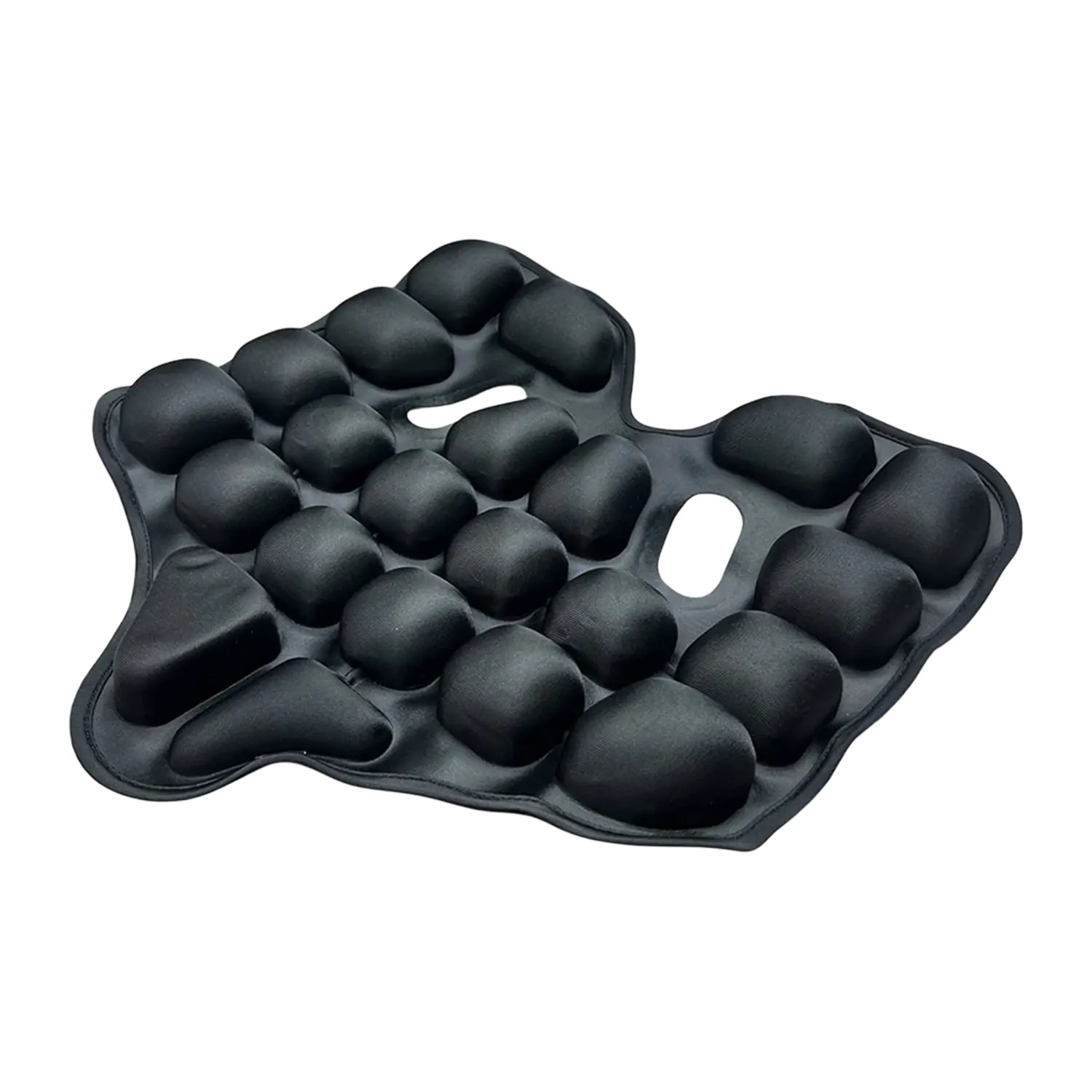 Luftpolster Sitzkissen SoftAirSeat Pro in Schwarz mit Noppenstruktur und ergonomischer Form