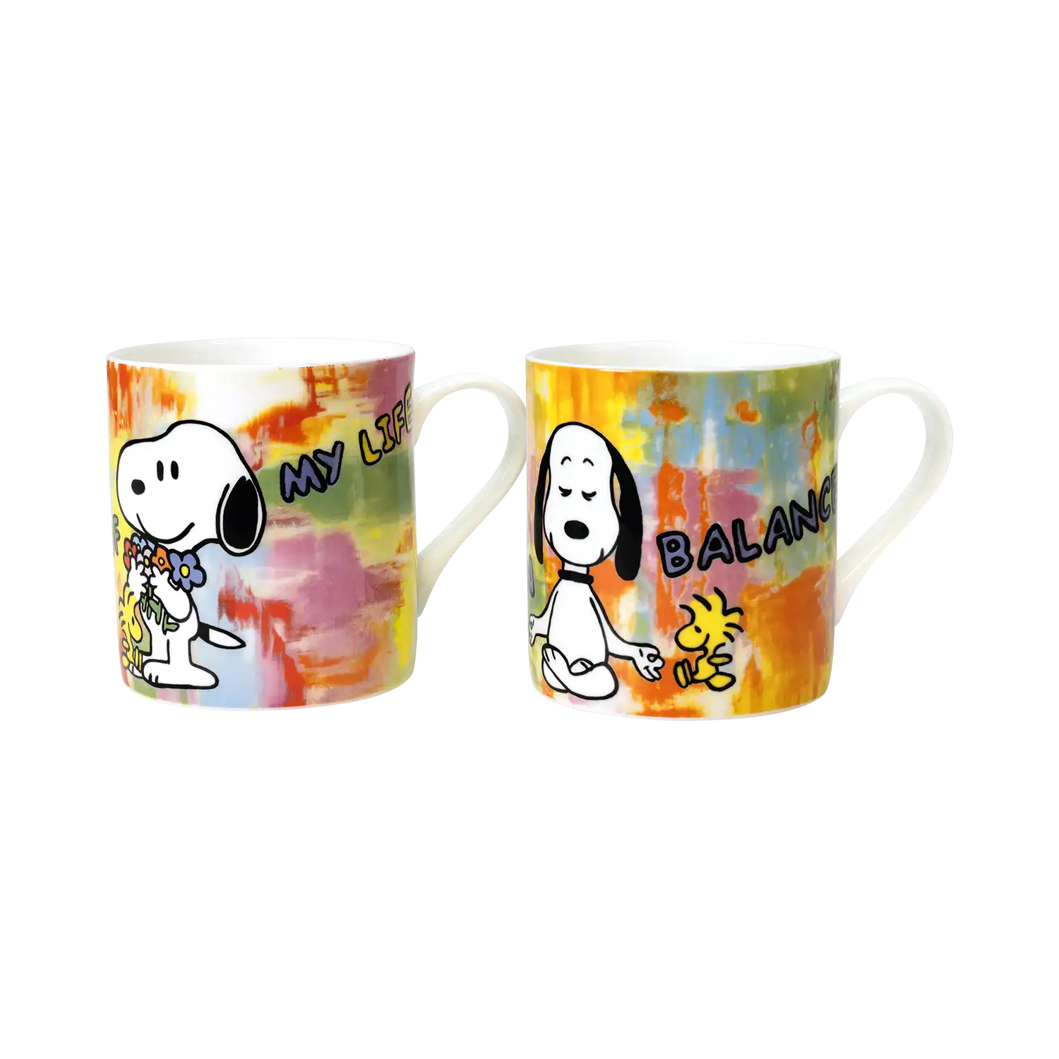 Becher-Set Pfannschmidt – 2 Porzellanbecher mit Motiv