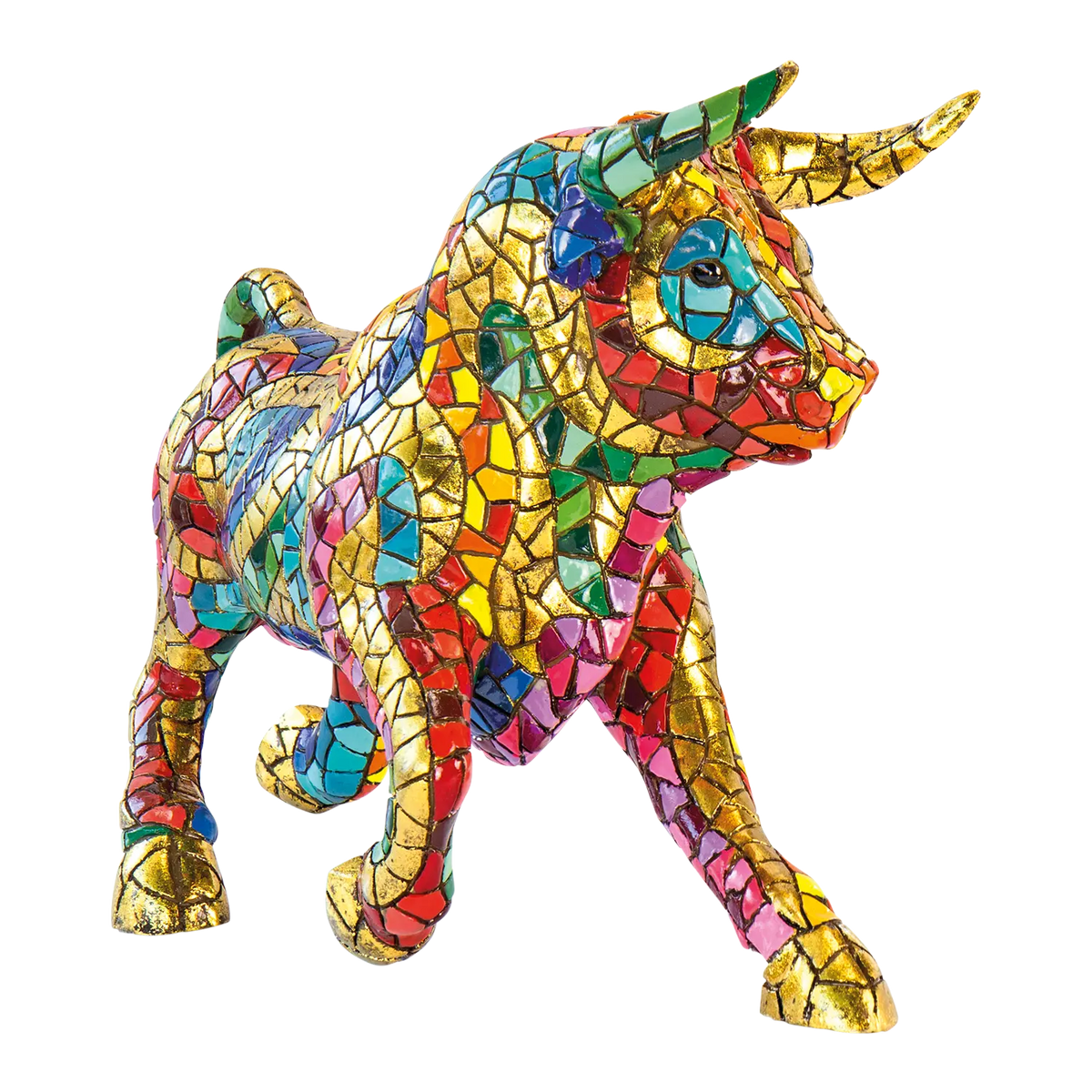 Mosaikfigur "El Toro Mosaico II"