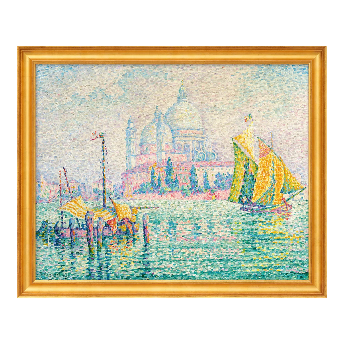 Paul Signac Bild 'La Salute (Venise)' (1906)