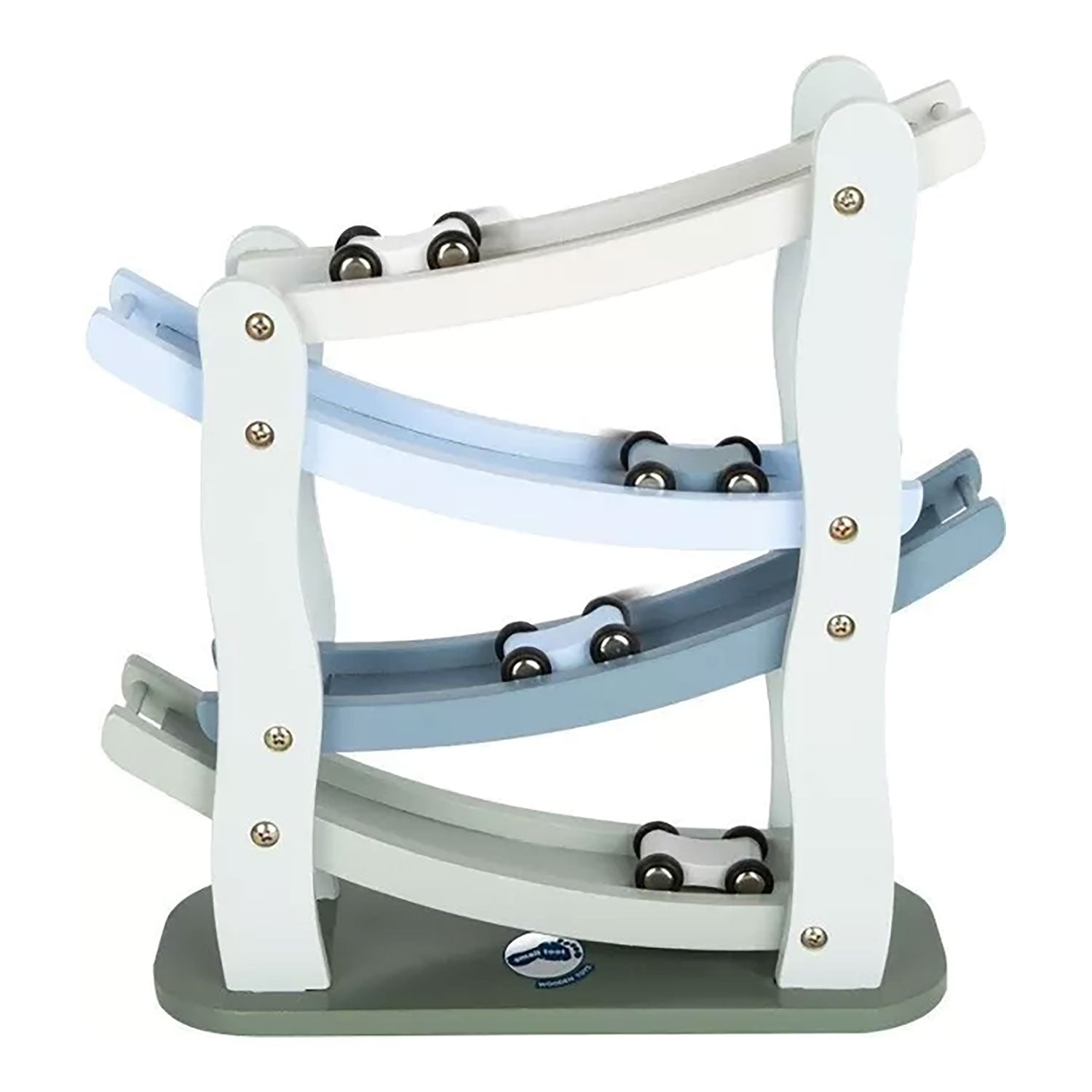 Rennbahn Blaues Wunder aus robustem Holz