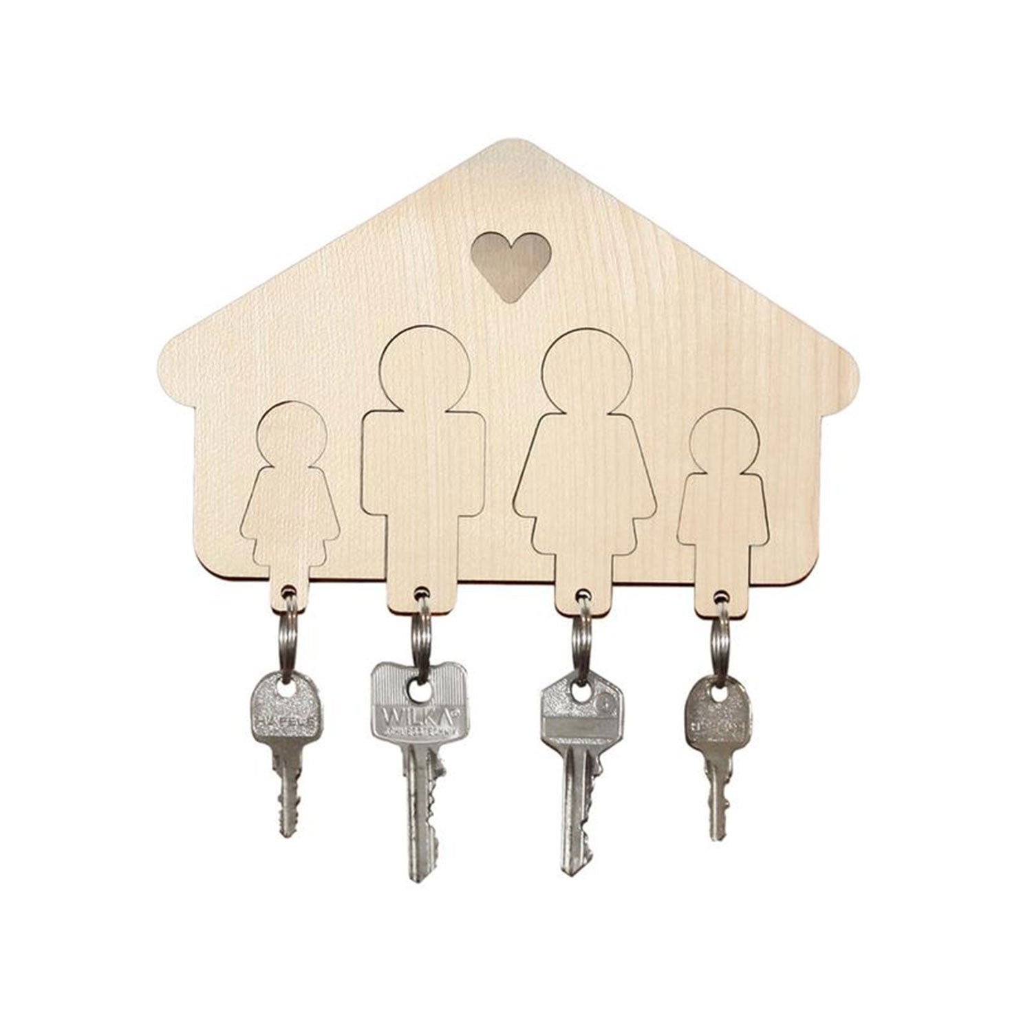 Schlüsselbrett Familie
