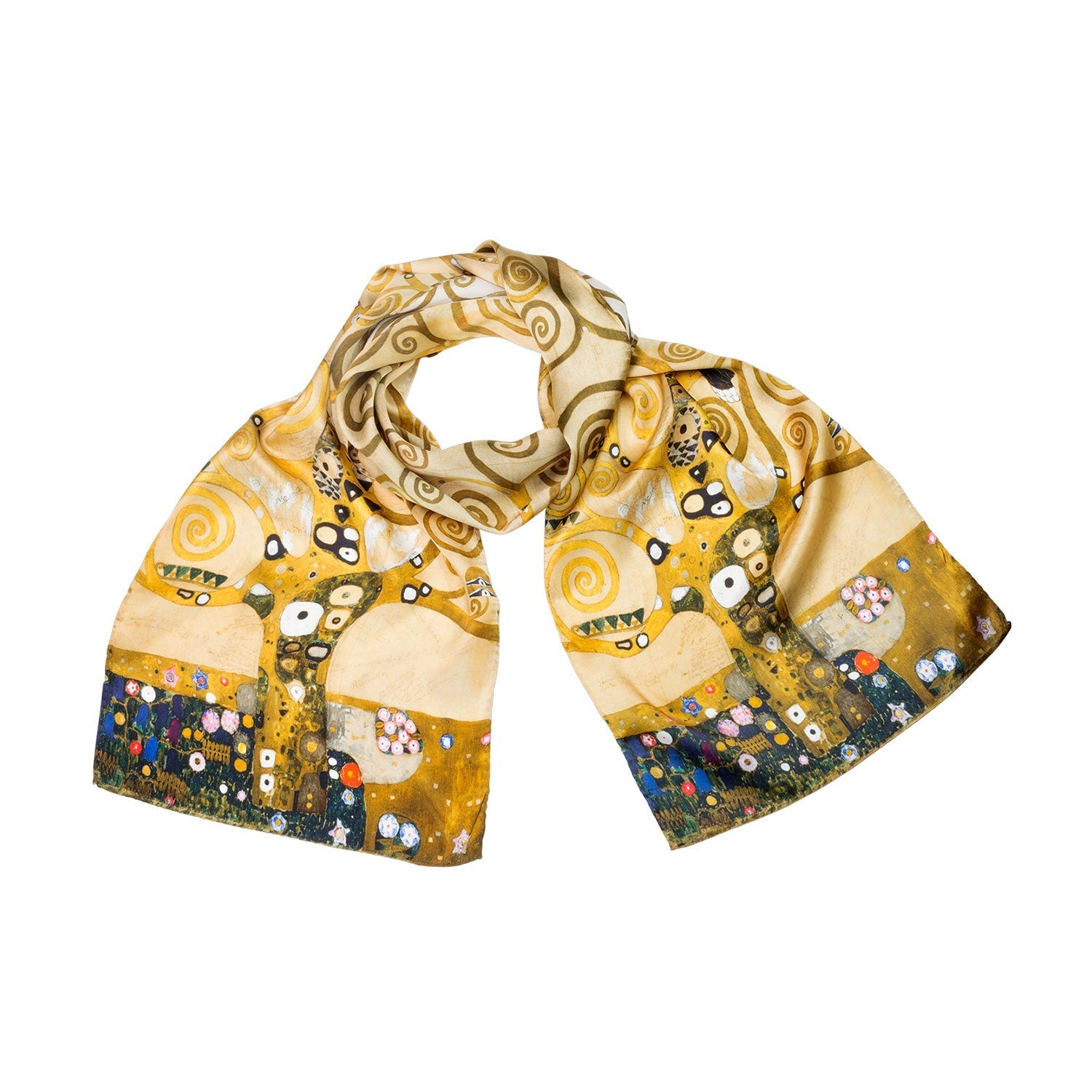 Gustav Klimt Schal aus Seide