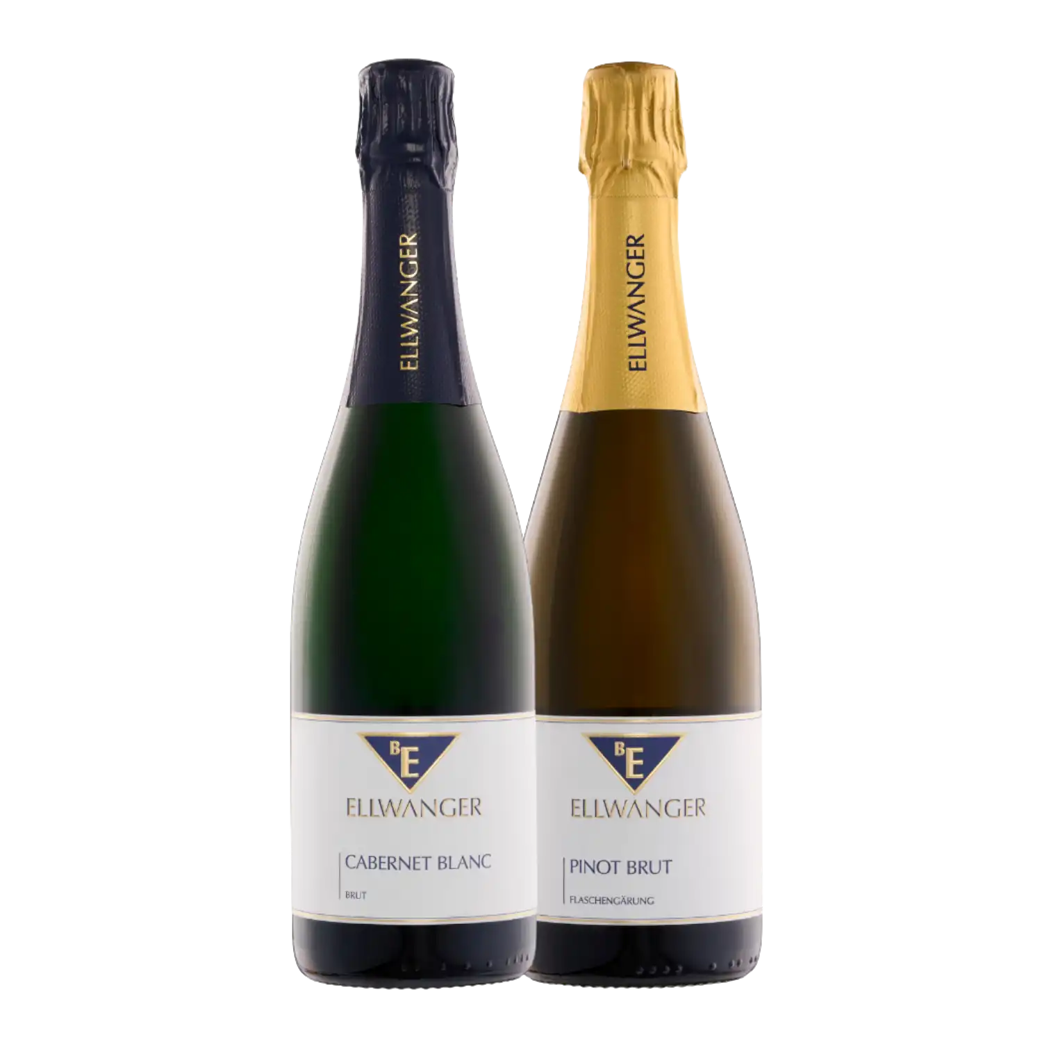 Sektpaket - 2er Paket: Cabernet Blanc Pinot Sekt brut Flaschen.