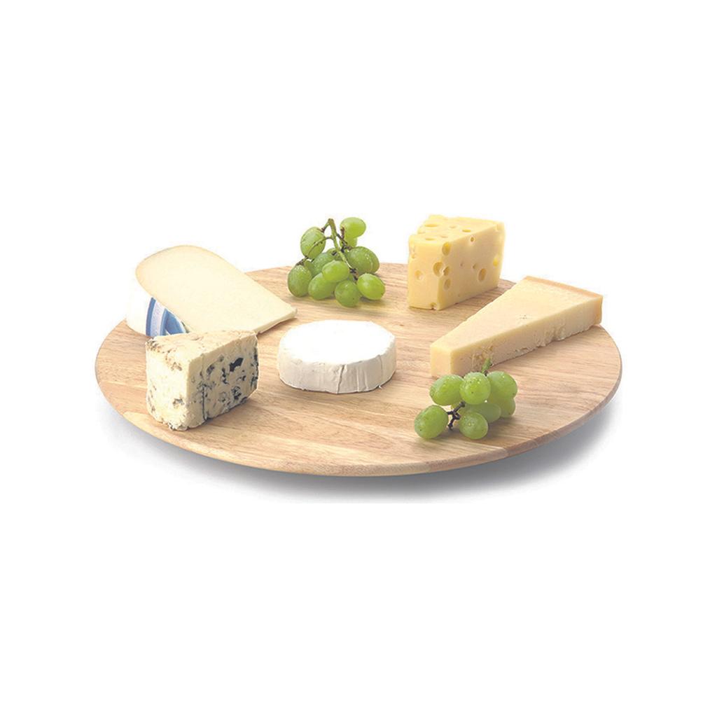 Das Servierbrett eignet sich z.B. für Käse