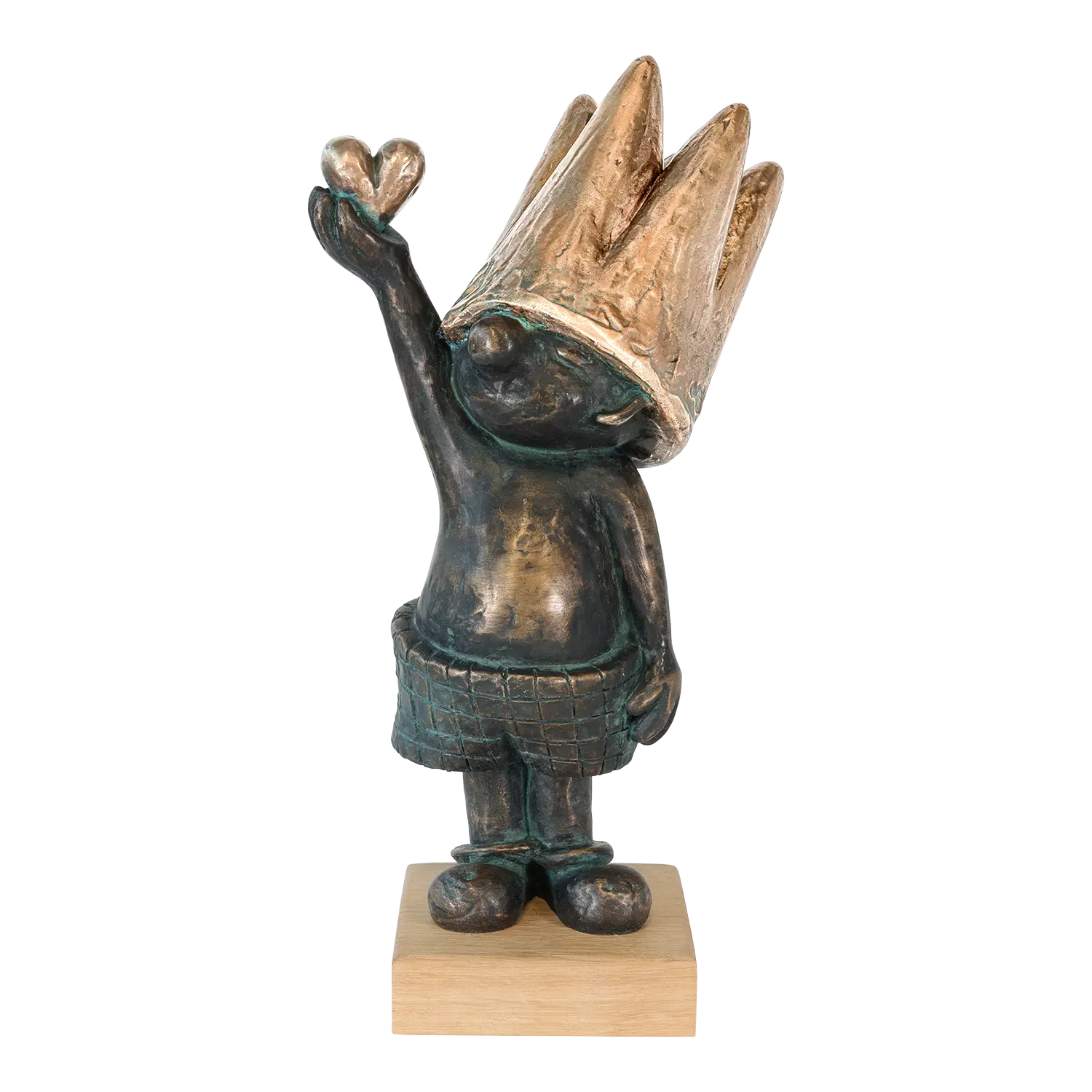 Skulptur 'Guck maaal... für Dich' Bronze