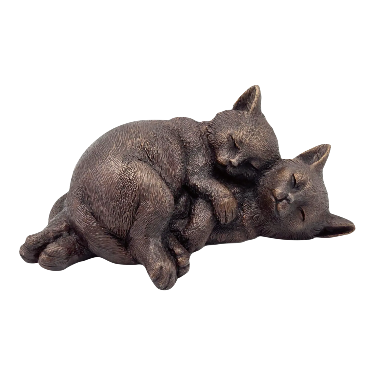 Gartenskulptur Katzenkinder Bronze