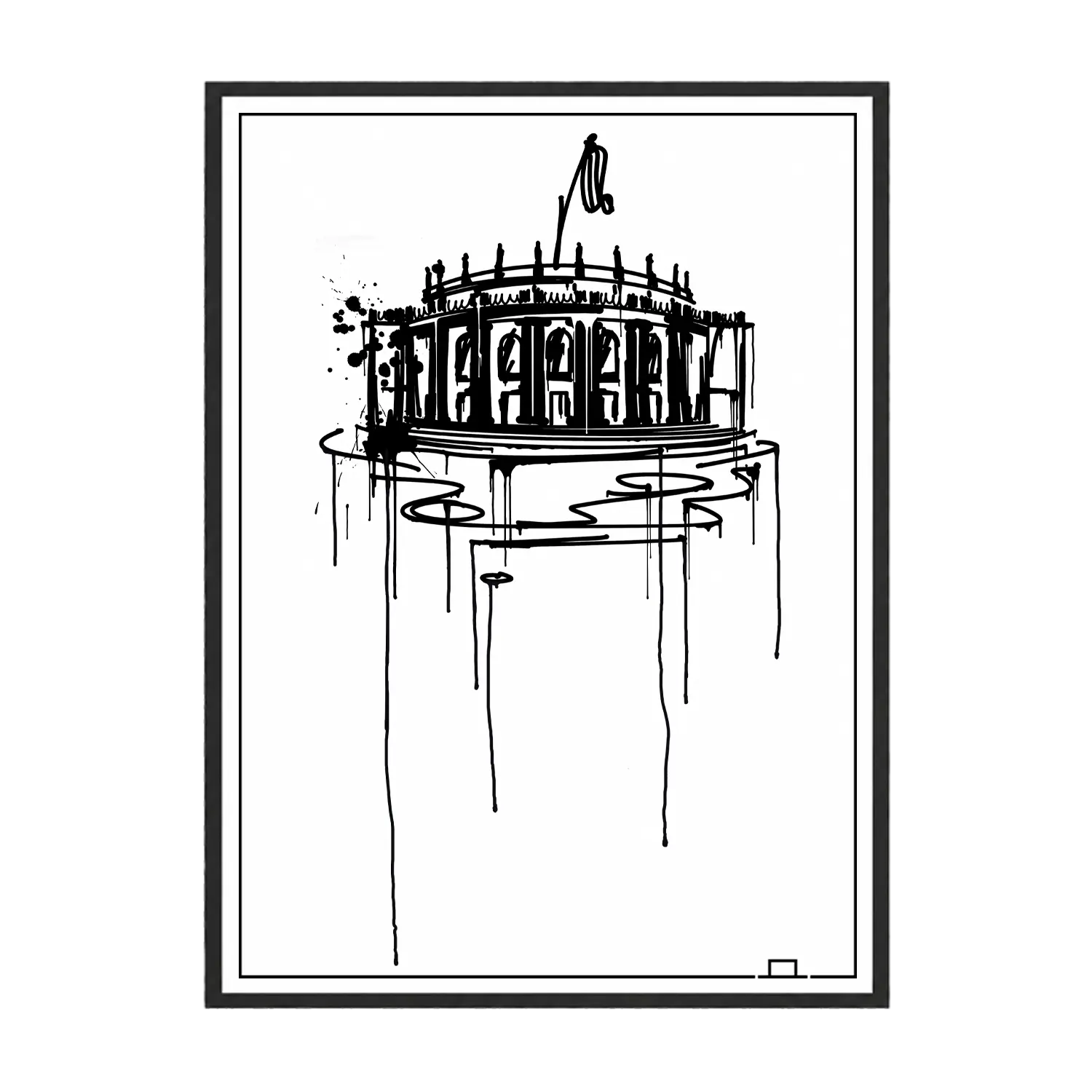 Staatsoper Stuttgart Kunstdruck