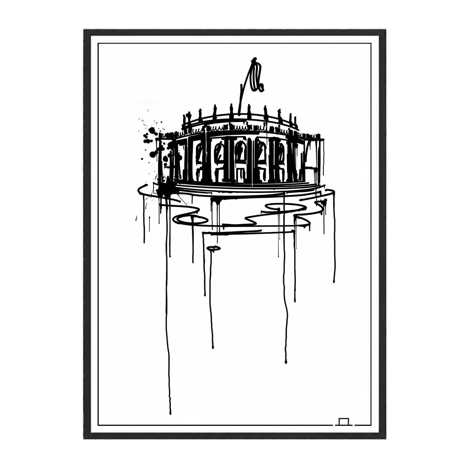 Staatsoper Stuttgart Kunstdruck