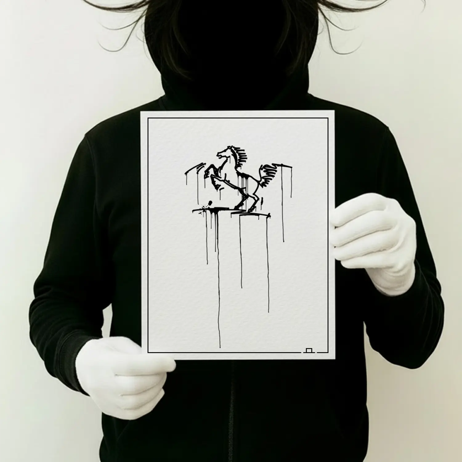 Stuttgarter Rössle Kunstdruck