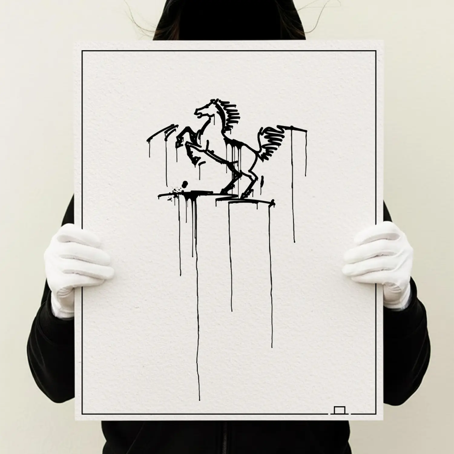 Stuttgarter Rössle Kunstdruck