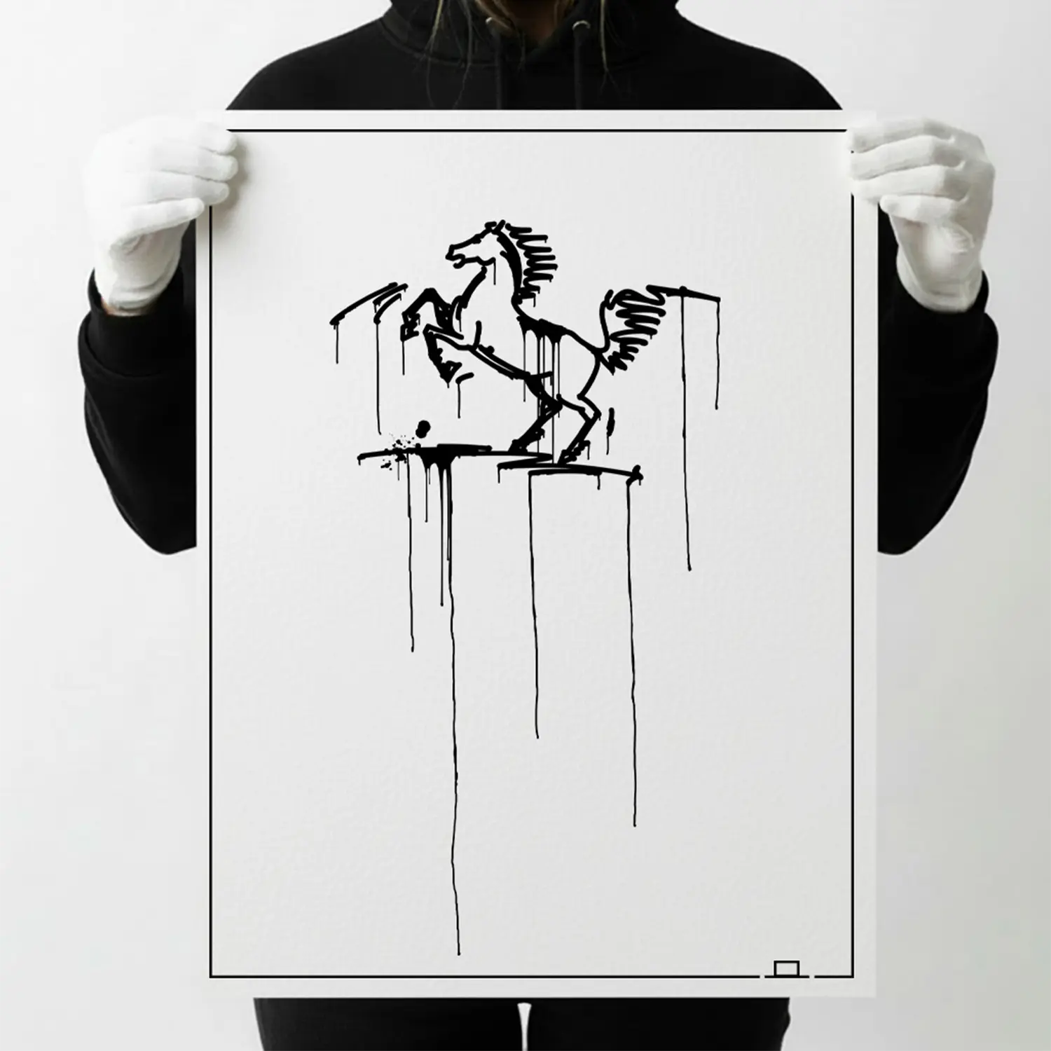 Stuttgarter Rössle Kunstdruck