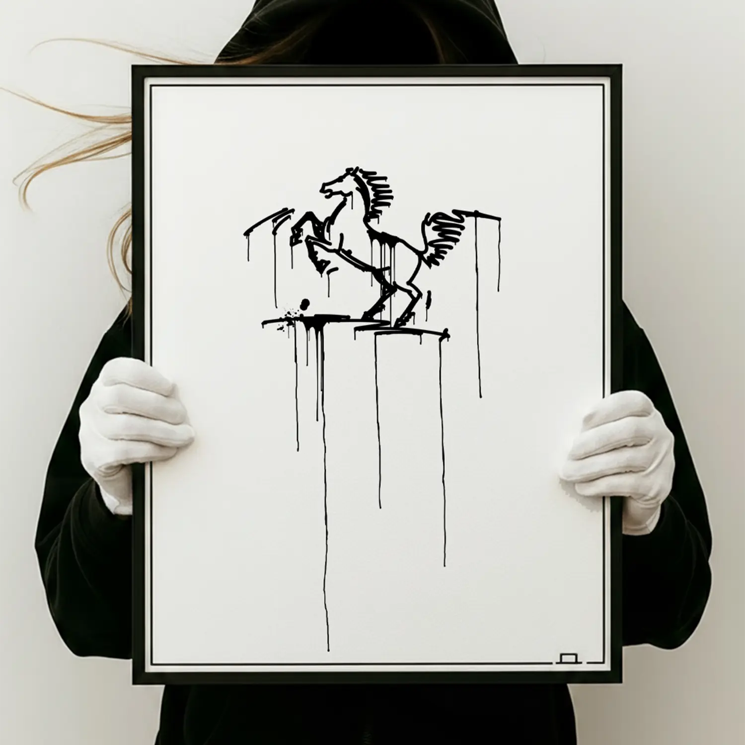 Stuttgarter Rössle Kunstdruck