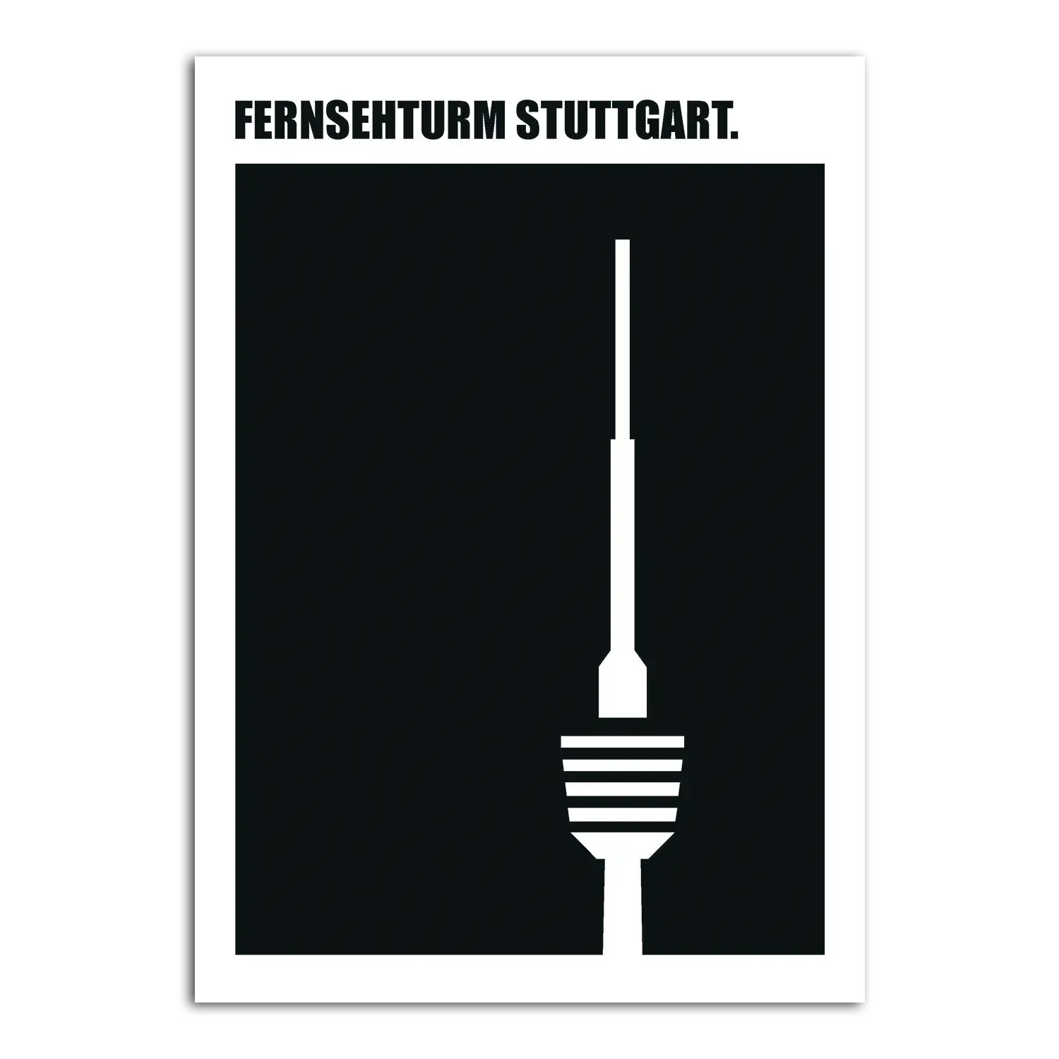 Wandbild "Fernsehturm Stuttgart"
