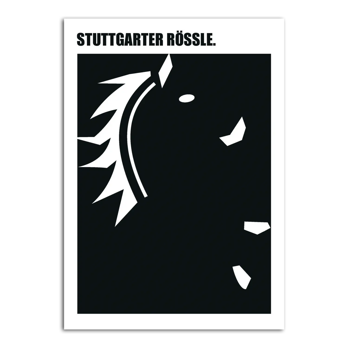 Wandbild "Stuttgarter Rössle"