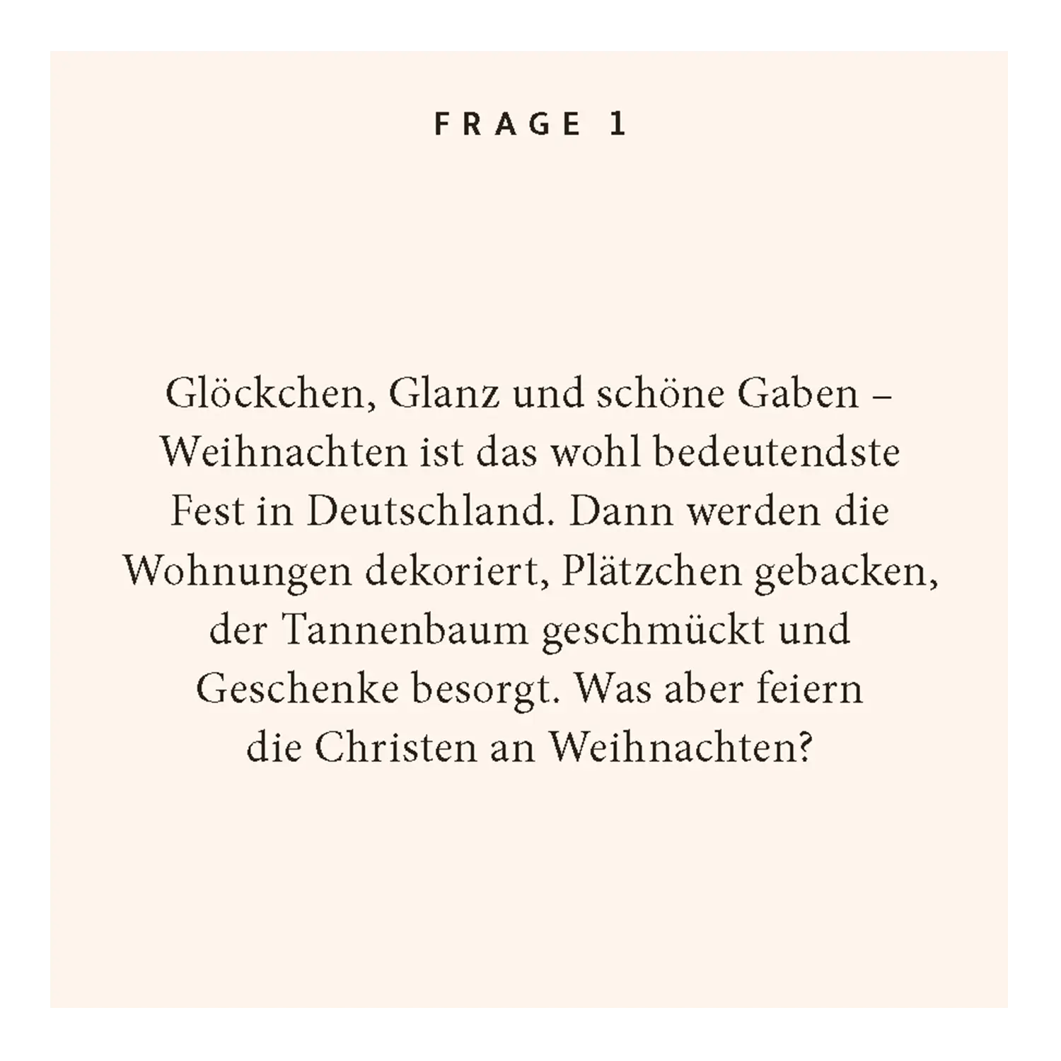 Weihnachtsquiz für Senioren