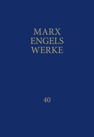 MEW / Marx-Engels-Werke Band 40 - Bild 1