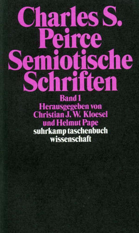 Semiotische Schriften. Bd.1 - Bild 1