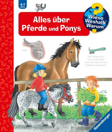 Wieso? Weshalb? Warum?, Band 21: Alles über Pferde und Ponys - Bild 1