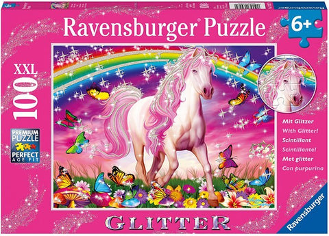 Ravensburger Kinderpuzzle - 13927 Pferdetraum - Pferde-Puzzle für Kinder ab 6 Jahren, mit 100 Teilen im XXL-Format, mit Glitzer - Bild 1