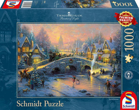 Winterliches Dorf (Puzzle) - Bild 1