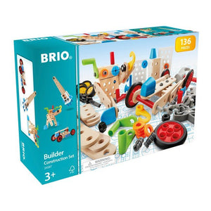 BRIO Builder 34587 Box 136 tlg. - Das kreative Konstruktionsspielzeug aus Schweden - Der ideale Einstieg in die Welt des Bauens und Bastelns - Für Kinder ab 3 Jahren - Bild 1