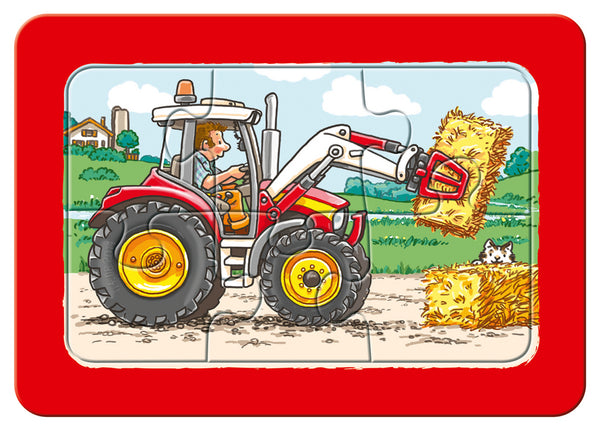 Ravensburger Kinderpuzzle - 06573 Bagger, Traktor und Kipplader - my first puzzle mit 3x6 Teilen - Puzzle für Kinder ab 2,5 Jahren - Bild 4