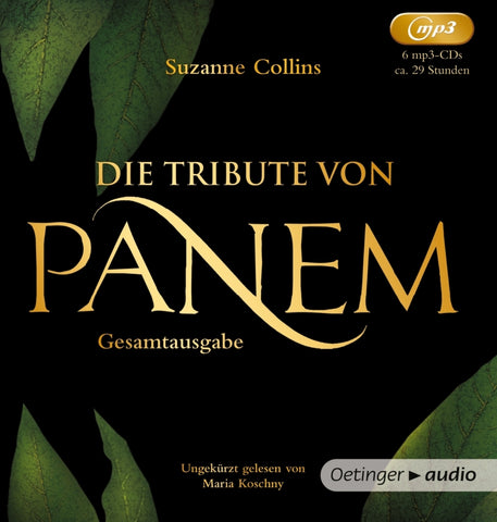 Die Tribute von Panem. Gesamtausgabe (Band 1-3), 6 Audio-CD, 6 MP3 - Bild 1