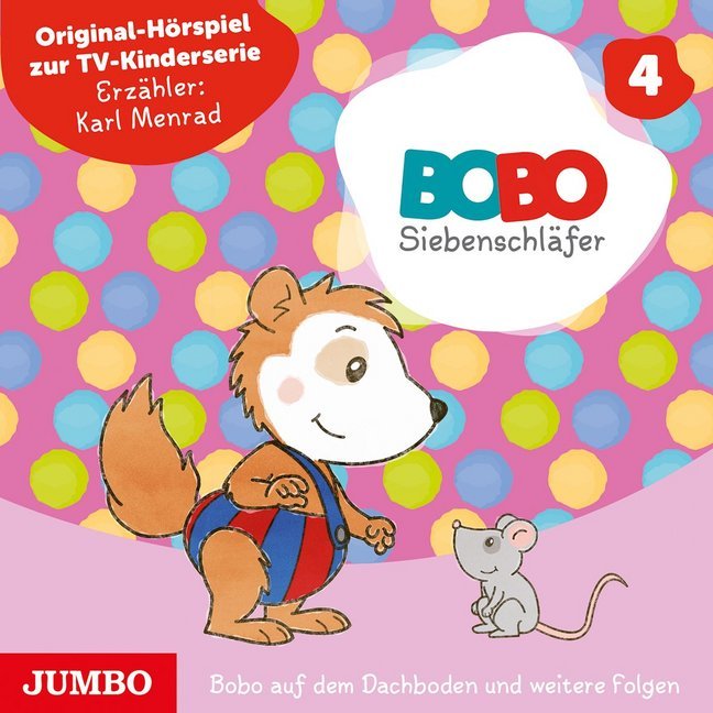Bobo Siebenschläfer - Bobo auf dem Dachboden und weitere Folgen. Tl.4, Audio-CD - Bild 1