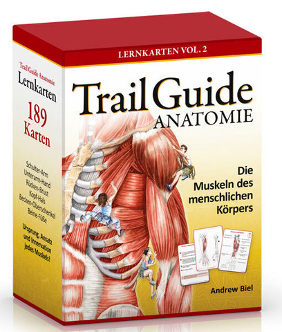 Trail Guide Anatomie, 189 Lernkarten. Vol.2 - Bild 1