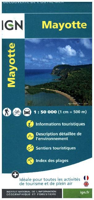 IGN Karte, Découverte de l'outre-mer Mayotte - Bild 1