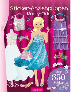 Sticker-Anziehpuppen - Party-Girls - Bild 1