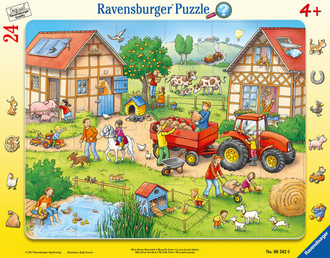 Ravensburger Kinderpuzzle - 06582 Mein kleiner Bauernhof - Rahmenpuzzle für Kinder ab 4 Jahren, mit 24 Teilen - Bild 1